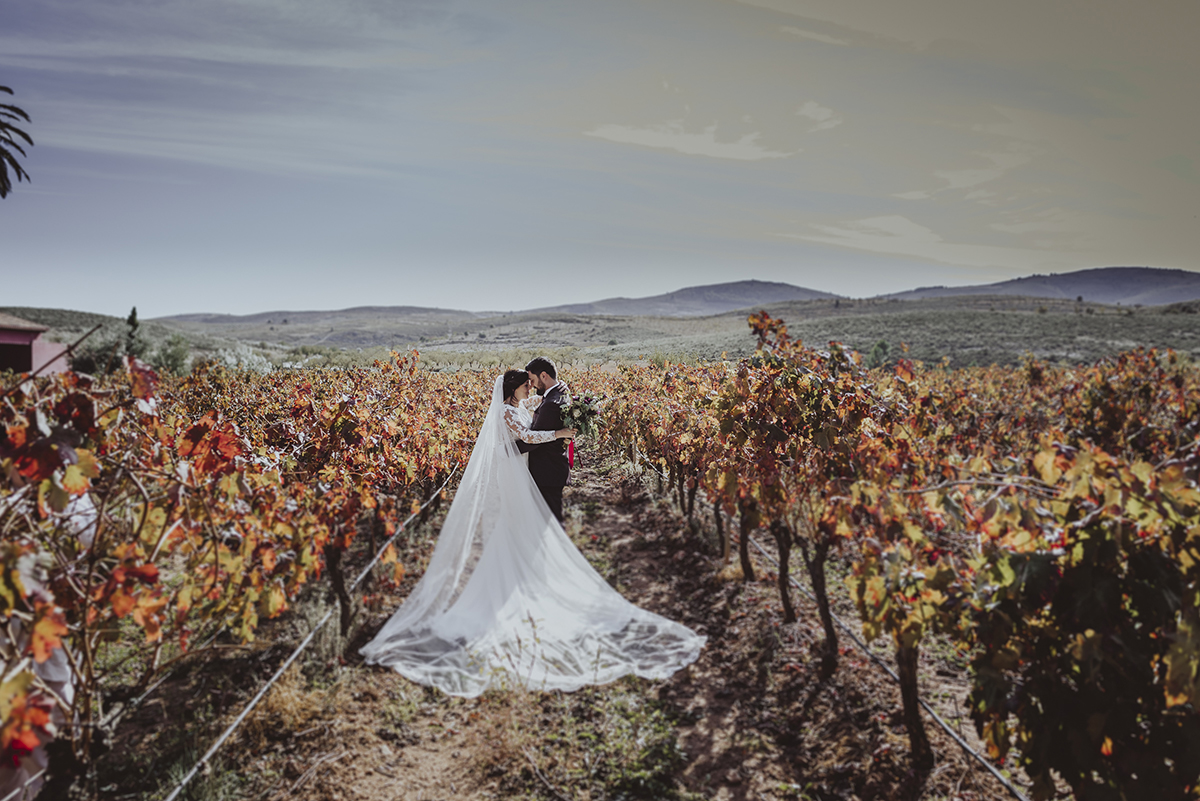 Maravilloso Reportaje boda entre viñedos en la provincia de Granada, Señorio de Nevada.