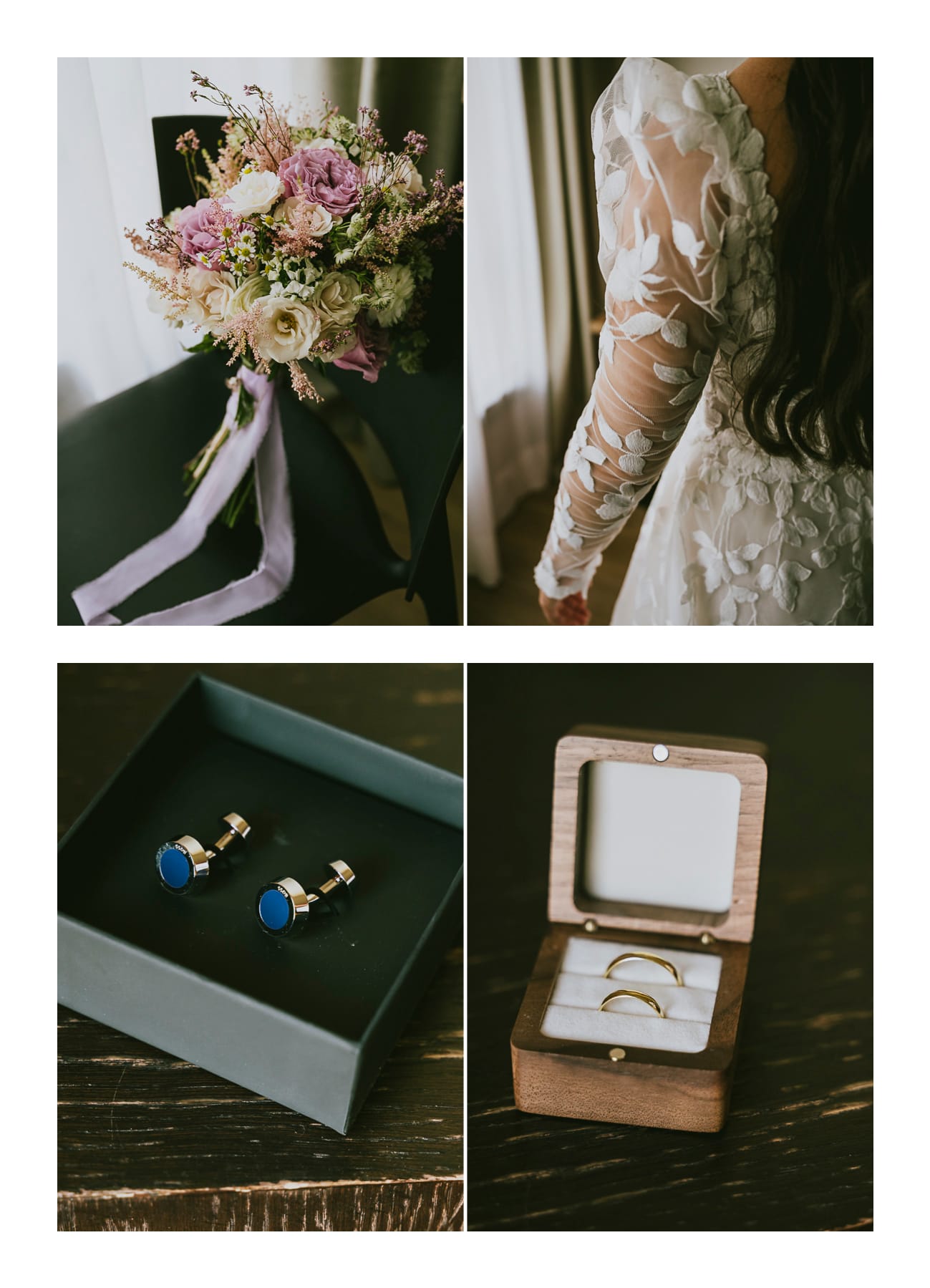 Detalles de la boda enGranada